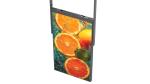 55 Inch Ultra Narrow Shop Window Hanging Displays , Indoor LCD Advertising