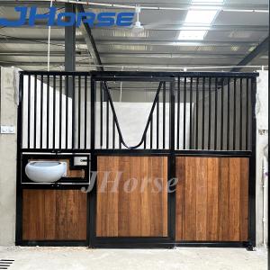 Wholesale Bamboo Infill 14feet High End Horse Stables Luxurious Heavy Duty Galvanized Economical from china suppliers
