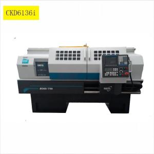 Wholesale Horizontal Flat Bed CNC Lathe Machines CKD6136i 20 - 3000r/Min Spindle Speed from china suppliers