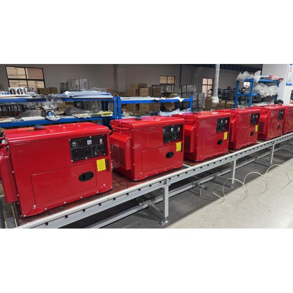 6kw High Quality Diesel Generator Portable Customizable 220V 380v With Wheels And Handrails