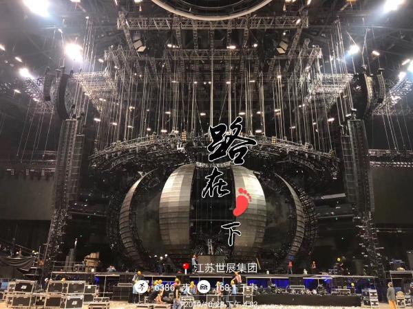 Concert Heavy Duty Truss Long Span LED Ball Stage Lighting Structure Steel Truss