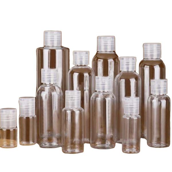Clear 30ml 50ml 80ml 100ml 200ml Empty Hand Sanitizer Bottles Pet Plastic Spray