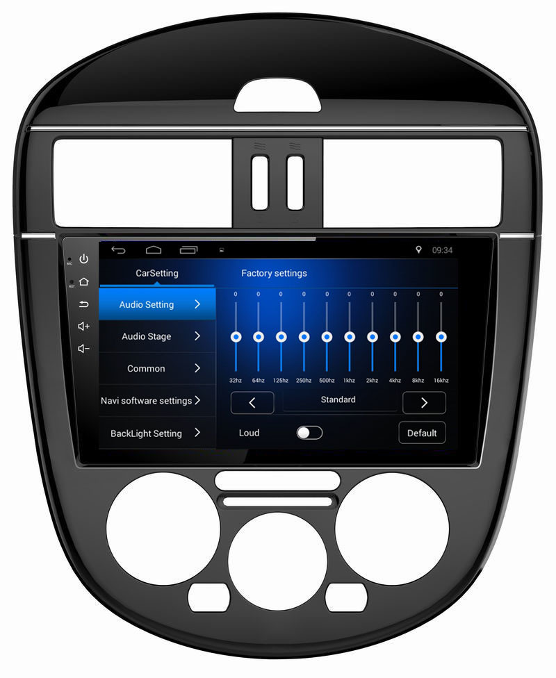 Ouchuangbo car multimedia androi 8.1 system for Nissan Tiida with radio stereo sat navi bluetooth SWC