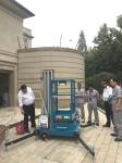 Customized 6 -12 m Aerial mast Lift Platform hydraulic platform lift