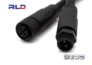 Wholesale Nylon PA66 Material 3 Pin LED Connectors , Waterproof Power Cord Connector from china suppliers