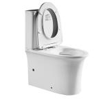 Washdown Two Piece Ceramic Toilet 654*398*810mm For Bathroom