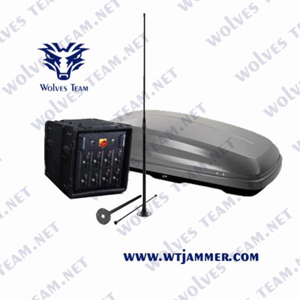 Anti Explosive Military Wireless Signal Jammer 20-6000MHz 1000 Meters For Bomb