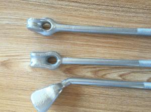 Wholesale Power Line Hardware Screw Guy Wire Helix Anchor Rod Earth Ground Anchor from china suppliers