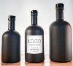 Clear Glass Gin Vodka Bottle with Cork 50ml 100ml 200ml 375ml 500ml 750ml 1000ml