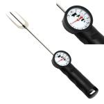 SS Fork NSF LFGB 392F Barbecue Meat Thermometer