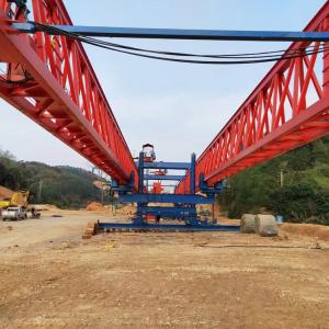 Wholesale Factory Supplier 100 Ton Double Truss Girder Erection Bridge Launcher Crane from china suppliers