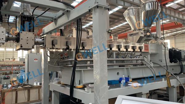 Plastic Pet Sheet Extruder PP Stationery Sheet Extrusion Making Machine Sheet