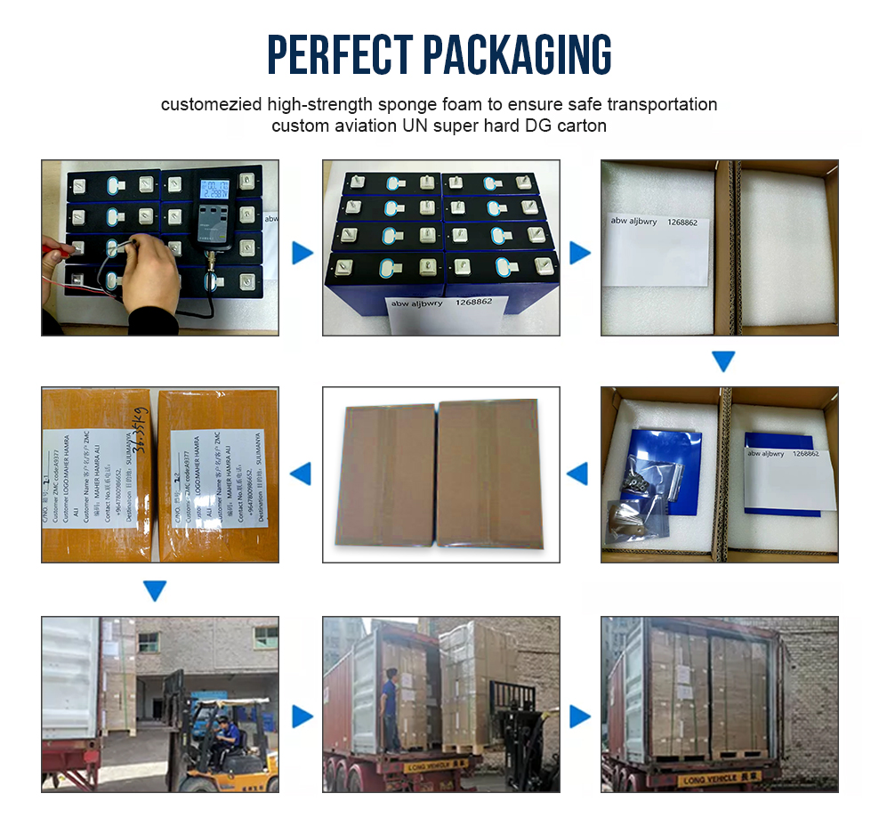 Rechargeable Lithium Iron Phosphate Battery Deep Sycle 3.2V 165Ah 200Ah
