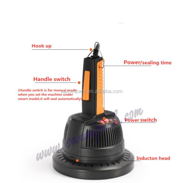 Factory Direct Manual Aluminium Foil Induction Cap Sealer Handheld Induction Sealing Machine