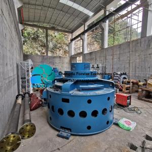 Hydroelectric 3.5m - 10m Kaplan Turbine Generator Speed Control Panel For Hydropower Station