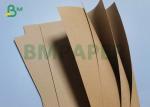 Uncoated 120gsm 200gsm Recyelced Brown Craft Testliner Paper sheets 53 * 90cm