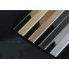 Buy cheap Electroplating Stainless Steel Skirting Bunnings T Profile For Wall Partition from wholesalers
