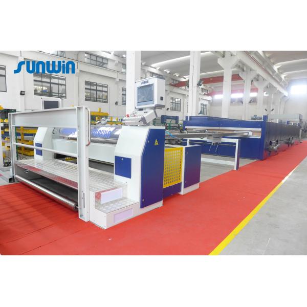 2200mm 185KW After Fabric Dyeing Process Fabric Heat Setting Finishing Stenter Machine