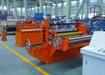 High Speed Metal Slitting Line / Colored Steel Sheet Metal Slitter Machine