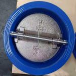 Stainless Steel Spring Duo Dual Wafer Butterfly Non-Return Brass check valve
