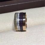 Jewelry factory in Shenzhen, China Br wide ring 18k white gold yellow gold rose