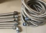 High Grade Stainless Steel Braided Hose Sleeve 0.10 - 0.30mm Easy Installation
