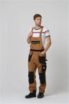 Clip Buckles Mens Work Uniforms 320gsm Overall Bibs For Men