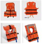 EPE Foam Adults Life Vest Jacket Polyester 150N Marine Commercial Vessels