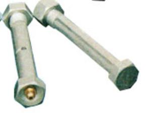 Wholesale Zinc Plated Caster Parts Lubricating Screwing Stem For Foot Wheel from china suppliers
