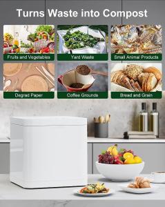 Wholesale Kitchen Electric Compost Maker Odor Free CE FCC CB With Induction Motor from china suppliers