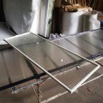 5mm 8mm Fluted Tempered Glass Safety Privacy Decorative Clear Toughened Tecture