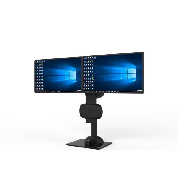 Automatic Lifting Rotating Dual Screen Bracket For Relieve Neck Stiffness