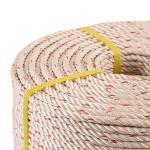 3mm-12mm Yellow PP 3 Strands Twisted Rope Applied in Sea Uses