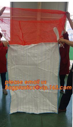 100% New Virgin Polypropylene PP Woven Big Bulk Bag Jumbo Bag FIBC For Packing Sand 1 Ton 1.5 Ton 2 Ton Made In package