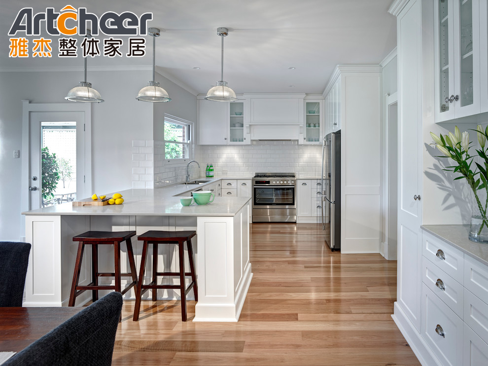 Shaker Modular Kitchen Cabinets Modern Read To Assemble Designs for Luxury American Cupboards