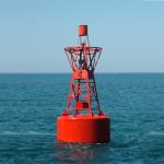 Floating Buoy Ocean Navigation Mark Buoy Steel customized color