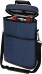 2 Bottle Wine Carrier Tote, Insulated Leakproof Wine Cooler Bag, Wine Travel Bag