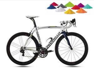 Wholesale Colorful Bike Frame Powder Coating High Gloss Excellent Adhesion / Flexibility from china suppliers