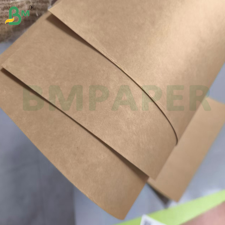 Plain Natural Brown Cup Base Paper 320g + 20g PE Coating