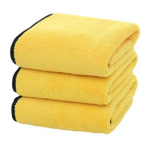Wholesale Hotel Home Sport Airplain Spa Coral Fleece Car Wash Towel with High Absorbency from china suppliers