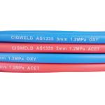 Aging Resistance 1/4''x50FT Wear Resistant Grade R Oxy/Acet Twin Welding Hose
