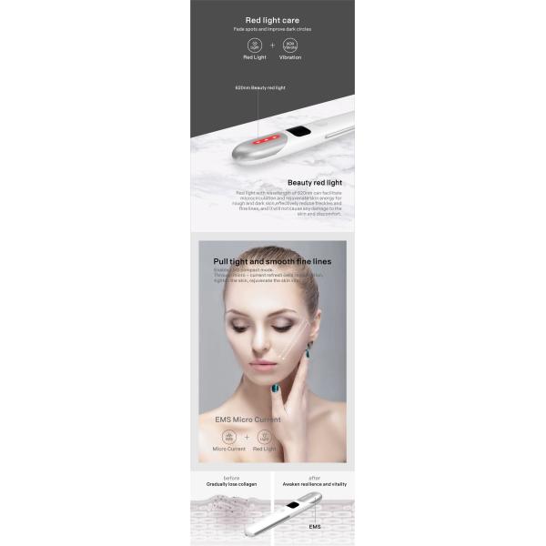 trending products 2021 new arrivals Mini Portable Eye Beauty Device Ems Electric Heating Eye Care Massager Pen