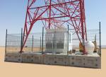 ISO-2001 2.4 M Wide Fence Panels , Anti Rust Diamond Wire Mesh Fencing