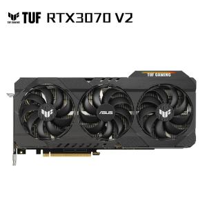 Wholesale ASUS NVIDIA TUF-RTX3070-O8G-V2-GAMING 256bit GDDR6 Desktop Graphics Card from china suppliers
