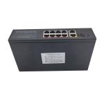8 Ports 1000m PoE Switch Wall Mounted Support 4K Port Lightning Protection