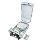 Indoor Wall Mounting Fiber Optic Distribution Box 8 Cores Waterproof IP55