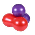Customized Logo PVC Fitness Peanut Yoga Ball for Exercise People