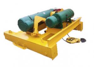 Wholesale 0.25-500t Electric Wire Rope Hoist Trolley For Double Beam Heavy Duty Crane from china suppliers