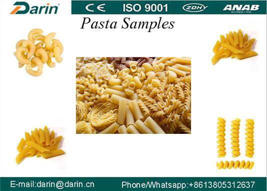 Macaroni Pasta Production Line / Pasta Extruder Machine With Capacity Of 150kg Per Hour