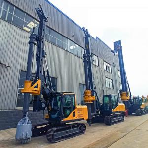 Wholesale Construction work Mini Rotary Rig Machine Bore Pile Drilling 45kN/m with drilling depth 15m and diameter 1000mm from china suppliers